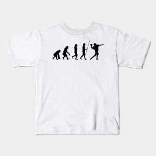 Evolution Football Footballer Kids T-Shirt